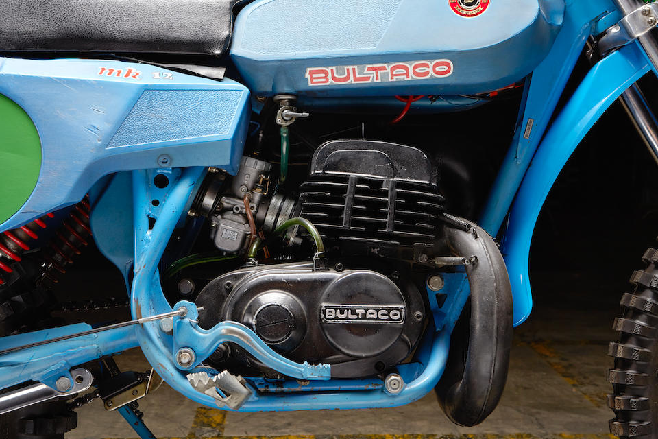 The ex-Jim Pomeroy, 1979 Bultaco Pursang Mk12 Frame no. PB21900226 Engine no. PM21900226
