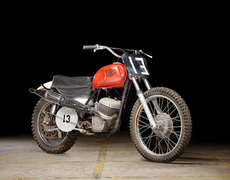 As ridden by Paul Newman in the film "Sometimes a Great Notion",1967 CZ 250 Frame no. 980-02-02269 Engine no. 980-02-02269