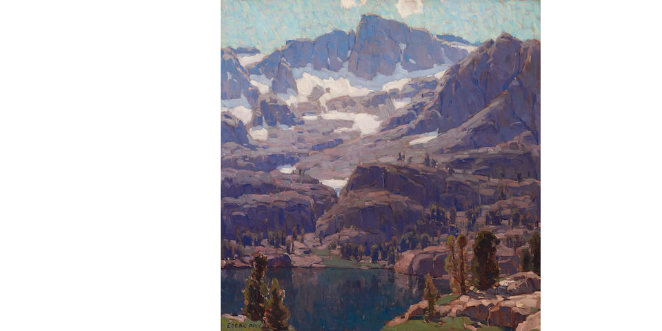 Edgar Payne (1883-1947) The Inyo Sierra 43 x 43in overall: 48 x 48in (in the artist's frame)