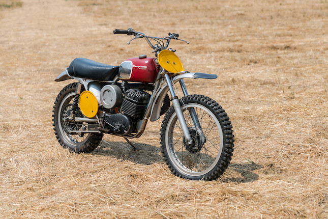 Owned and ridden by Steve McQueen in the film On Any Sunday,1970 Husqvarna 400 Cross Frame no. MH1341 Engine no. 401124 image 27