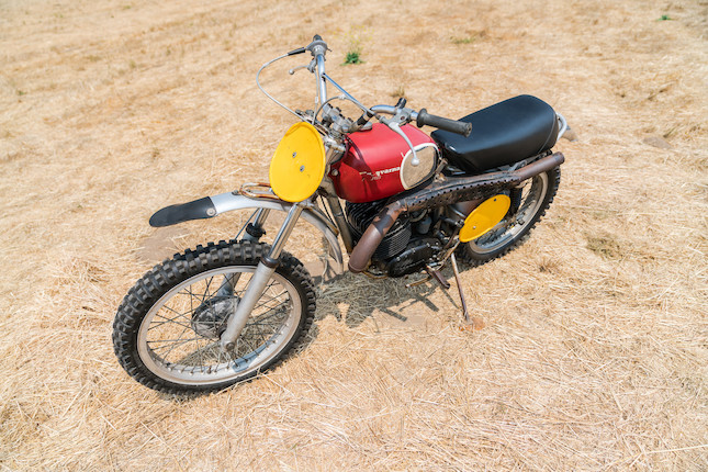 Owned and ridden by Steve McQueen in the film On Any Sunday,1970 Husqvarna 400 Cross Frame no. MH1341 Engine no. 401124 image 23
