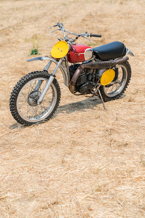 Owned and ridden by Steve McQueen in the film On Any Sunday,1970 Husqvarna 400 Cross Frame no. MH1341 Engine no. 401124 image 21