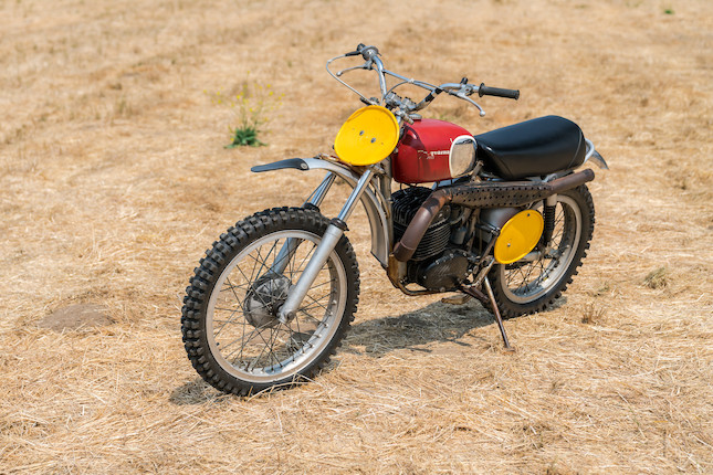 Owned and ridden by Steve McQueen in the film On Any Sunday,1970 Husqvarna 400 Cross Frame no. MH1341 Engine no. 401124 image 2