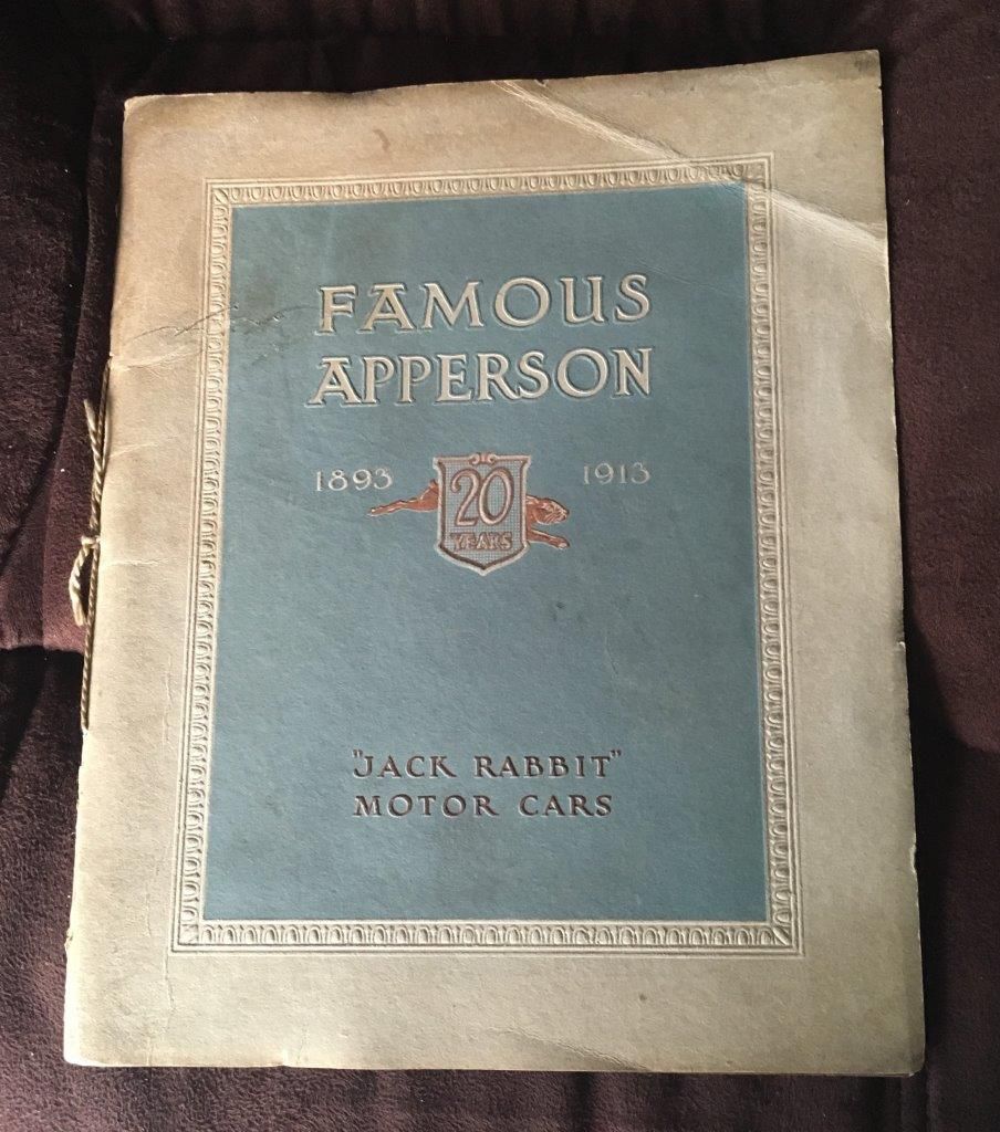 Bonhams Cars 1913 Apperson Catalog
