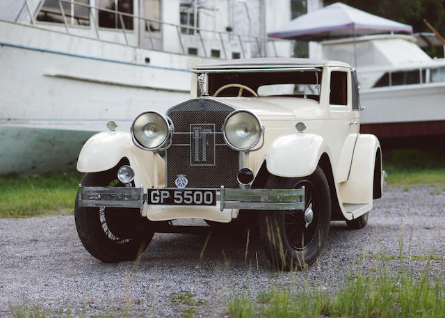 <b>1931 Isotta Fraschini Tipo 8A Two-Door Sports Coupe</b><br />Chassis no. 1676<br />Engine no. 1676