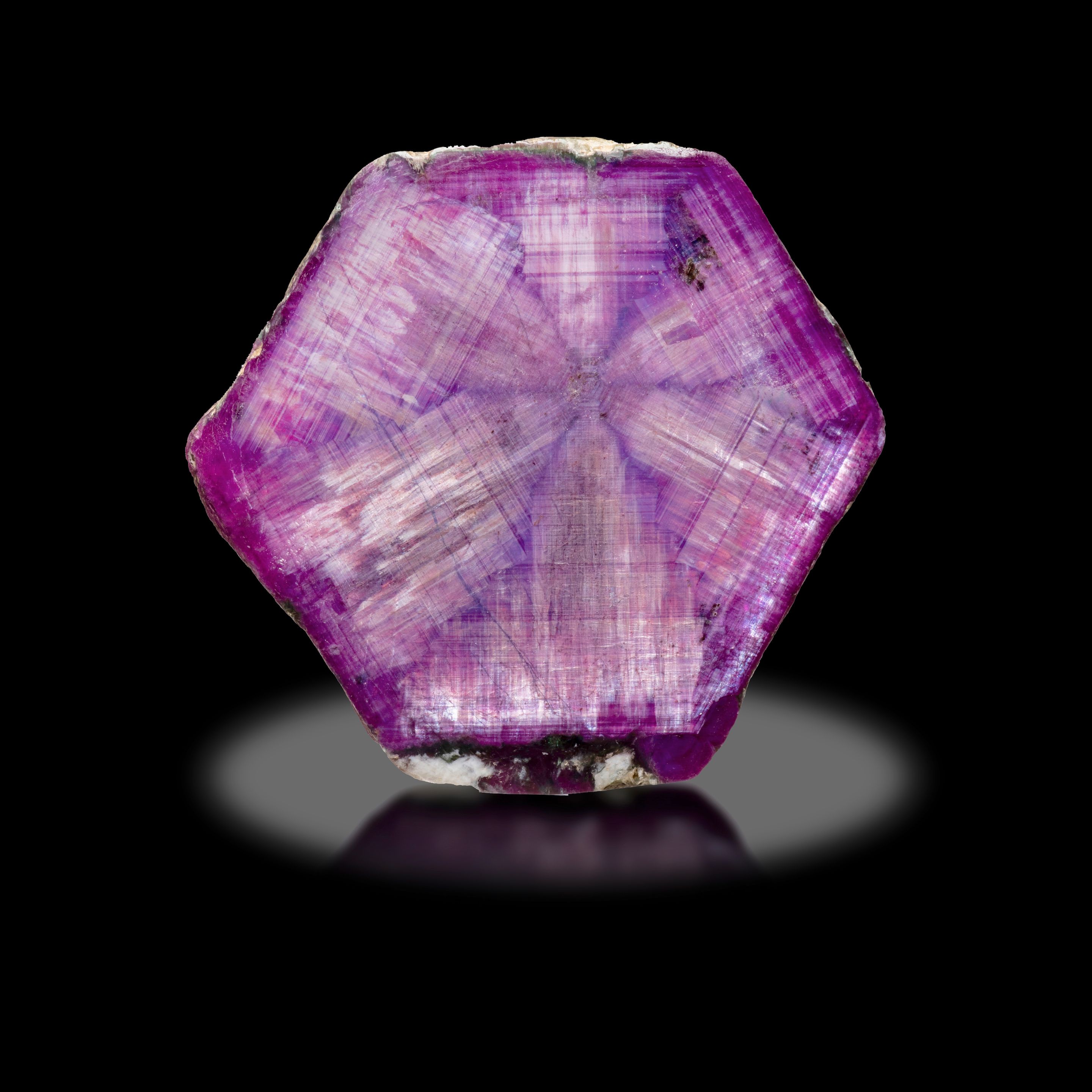Trapiche Corundum