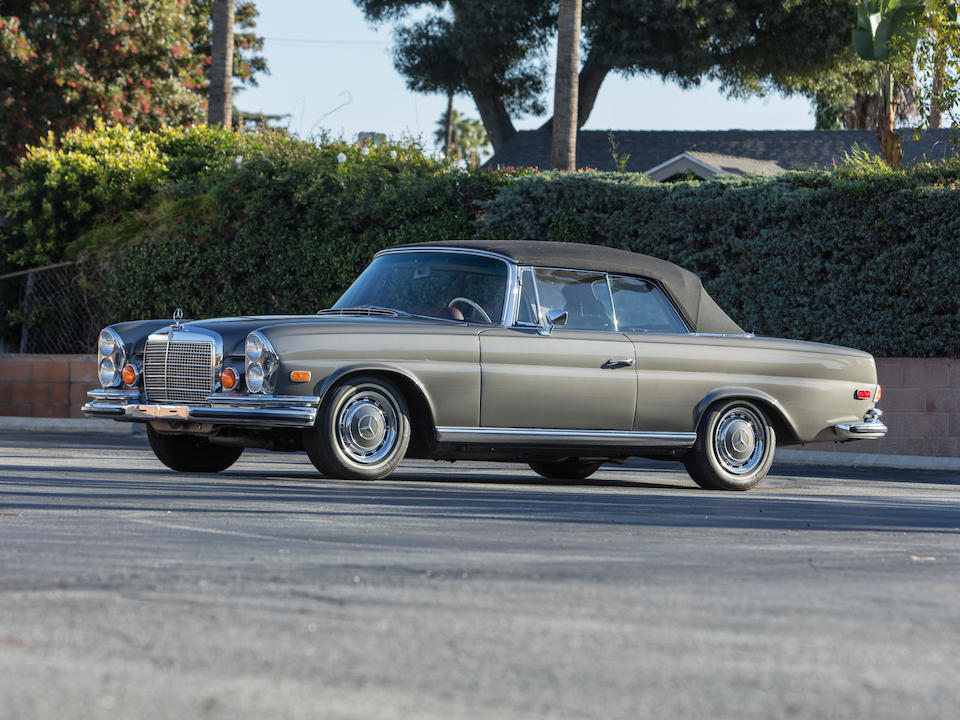 <b>1970 Mercedes-Benz 280SE 3.5 Cabriolet</b><br />Chassis no. 111027-12-002549