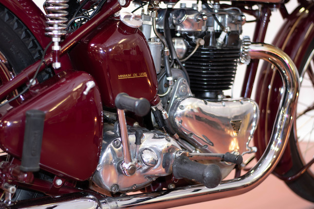 1938 Triumph 500cc 5T Speed Twin Engine no. 8-5T 9926 image 17