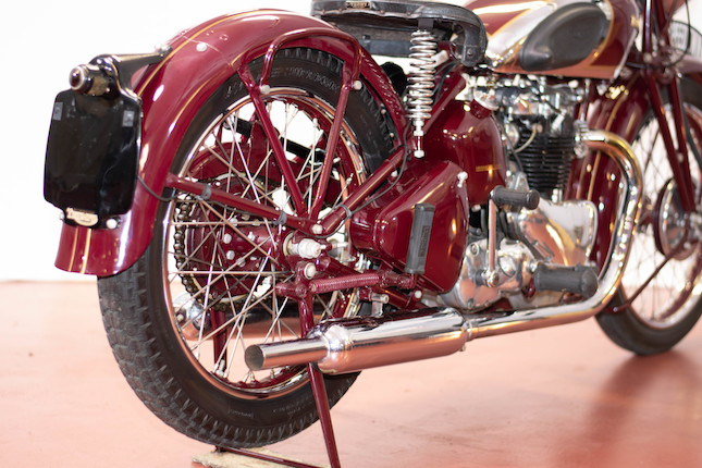 1938 Triumph 500cc 5T Speed Twin Engine no. 8-5T 9926 image 15