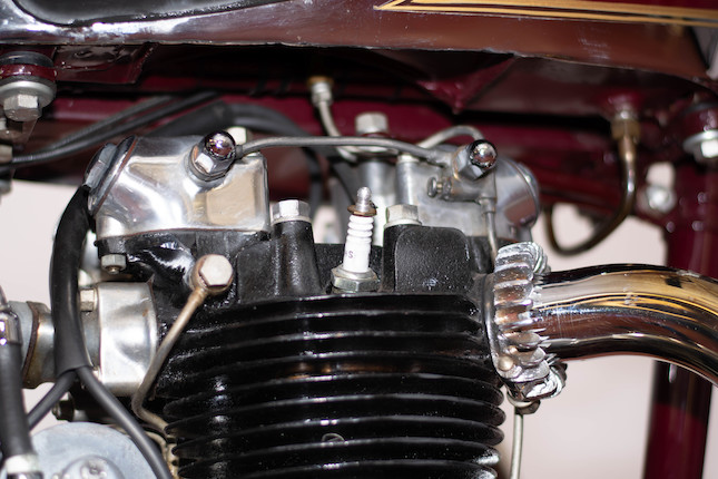 1938 Triumph 500cc 5T Speed Twin Engine no. 8-5T 9926 image 13