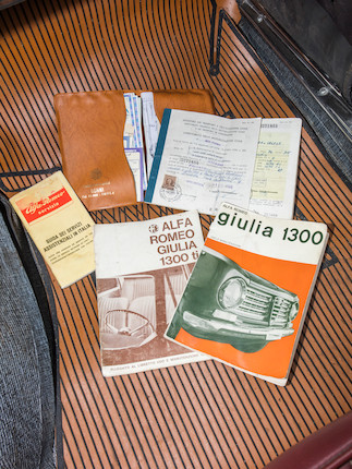 1966 Alfa Romeo Giulia 1300tiChassis no. AR584945Engine no. AR00539 09742 image 16