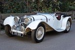 Thumbnail of 1937 Jaguar SS100 2½-LITER ROADSTERChassis no. 18072Engine no. 252608 image 69