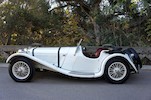 Thumbnail of 1937 Jaguar SS100 2½-LITER ROADSTERChassis no. 18072Engine no. 252608 image 36