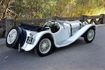 Thumbnail of 1937 Jaguar SS100 2½-LITER ROADSTERChassis no. 18072Engine no. 252608 image 29