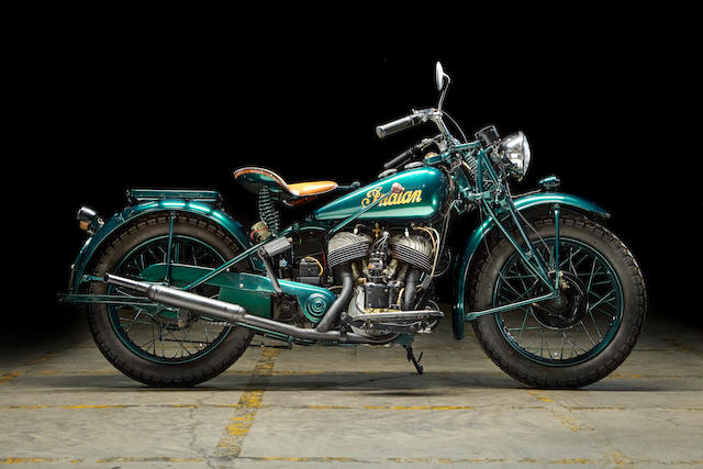 1941 Indian 741B Scout Engine no. GDA2127