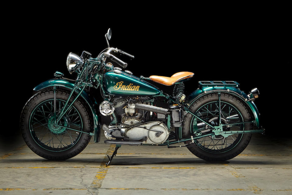 1941 Indian 741B Scout Engine no. GDA2127