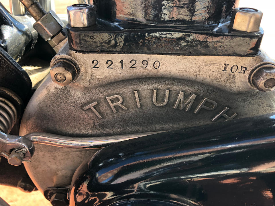 1926 Triumph 500cc Model P Engine no. 221290