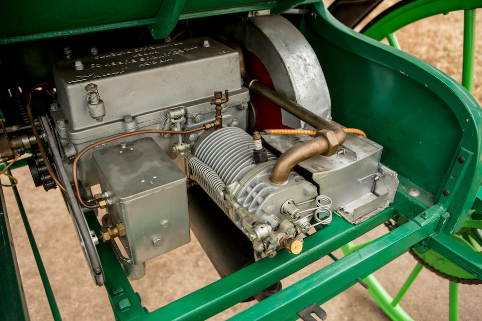 <b>1907 Columbus 10HP Two-Cylinder Autobuggy</b><br />Engine no. 142
