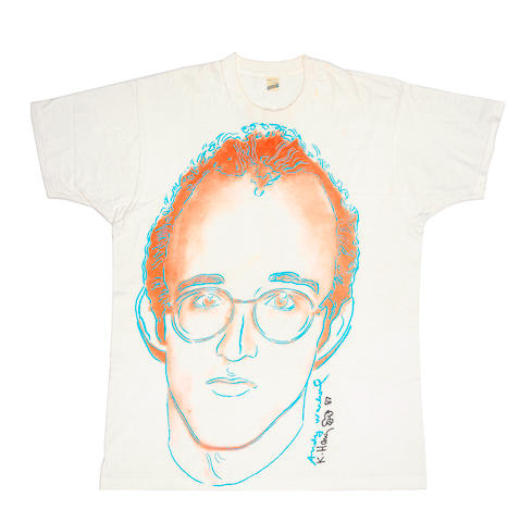 Andy Warhol (1928-1987); Portrait of Keith Haring;