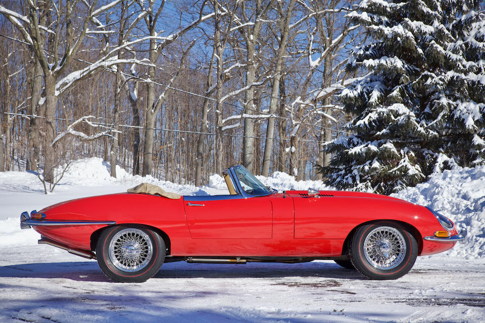 <b>1964 Jaguar E-Types Series 1 3.8 Roadster</b><br />Chassis no. 880875<br />Engine no. RA5042-9