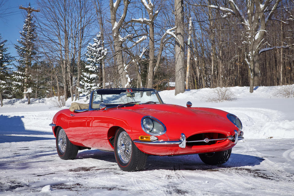 <b>1964 Jaguar E-Types Series 1 3.8 Roadster</b><br />Chassis no. 880875<br />Engine no. RA5042-9