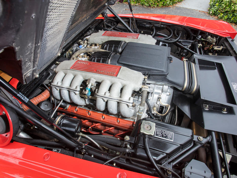 <b>1988 Ferrari Testarossa</b><br />VIN. ZFFSG17A3J0076758<br />Engine no. 12127