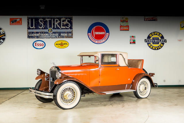 <b>1928 Pierce-Arrow Model 81 Rumble Seat Convertible Coupe  </b><br />Chassis no. 8104306<br />Engine no. 8104-315