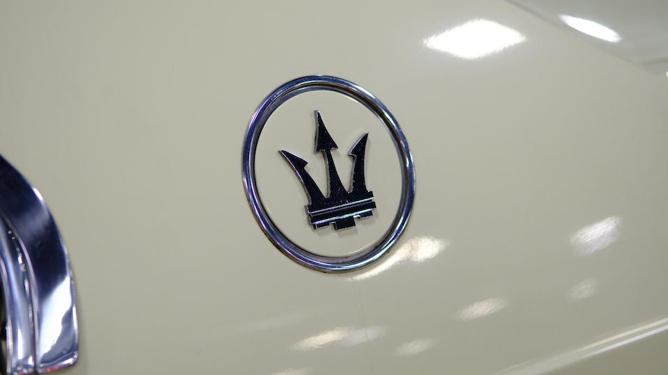 <b>1982 Maserati Quattroporte</b><br />VIN. ZAMBC110XCA301874
