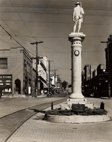 Walker Evans (1903-1975); Main Street of a Pennsylvania Town;