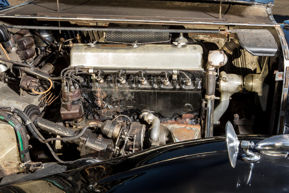 <b>1936 Alvis Speed 25 SB Four Door Tourer</b><br />Chassis no. 13341<br />Engine no. 13623