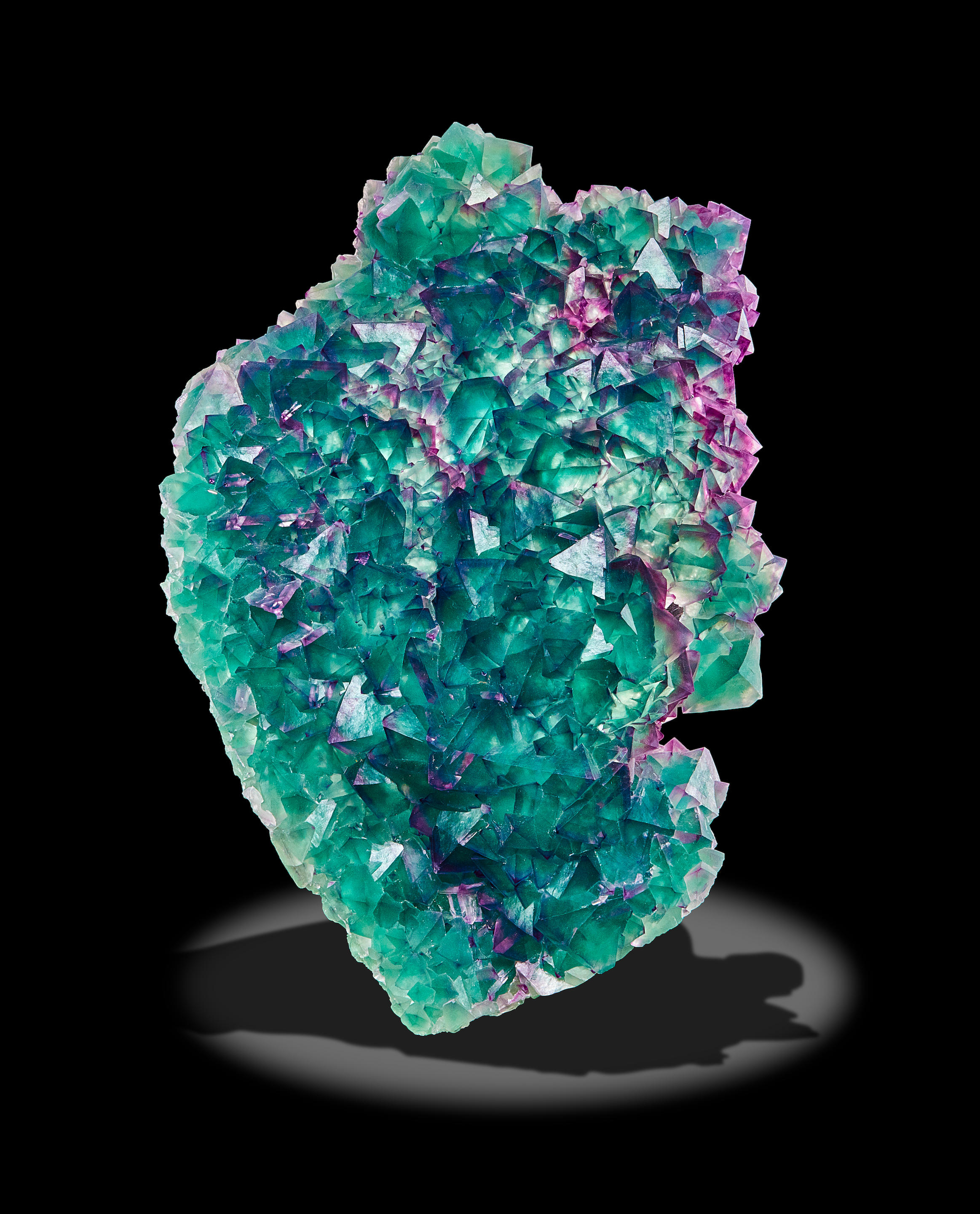 Magnificent Blue-Green Fluorite