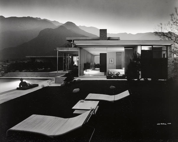Julius Shulman (1910-2009); Kaufman House, Richard Neutra, Palm Springs, California;