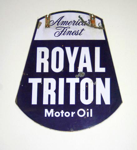 AMERICA'S FINEST ROYAL TRITON MOTOR OIL,