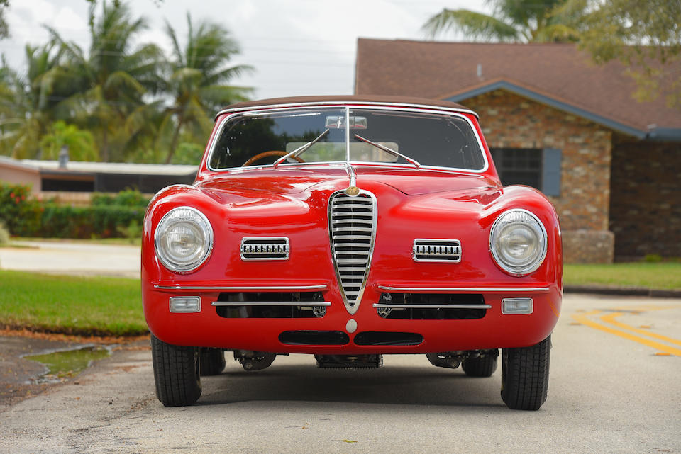 <b>1949 Alfa Romeo 6C 2500 Super Sport Cabriolet</b><br />Chassis no. 915811<br />Engine no. SS928114