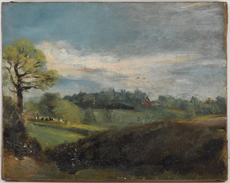 John Constable R.A. (Suffolk 1776-1837 Hampstead) East Bergholt Common