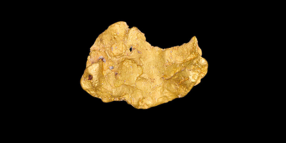 Very Large and Impressive Gold Nugget--"The Rhino"