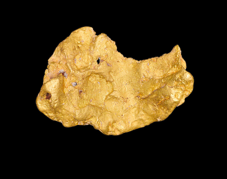 Very Large and Impressive Gold Nugget--"The Rhino"