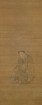 Attributed to Zhang Yuan (active 17th century)  Li Tieguai and Zhongli Quan  (2) image 2