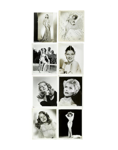 A Rita Hayworth group of portrait and pinup photographs