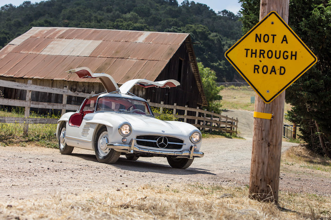 1955 Mercedes-Benz 300SL Gullwing CoupeChassis no. 198.040.5500668Engine no. 198.980.5500707 image 3