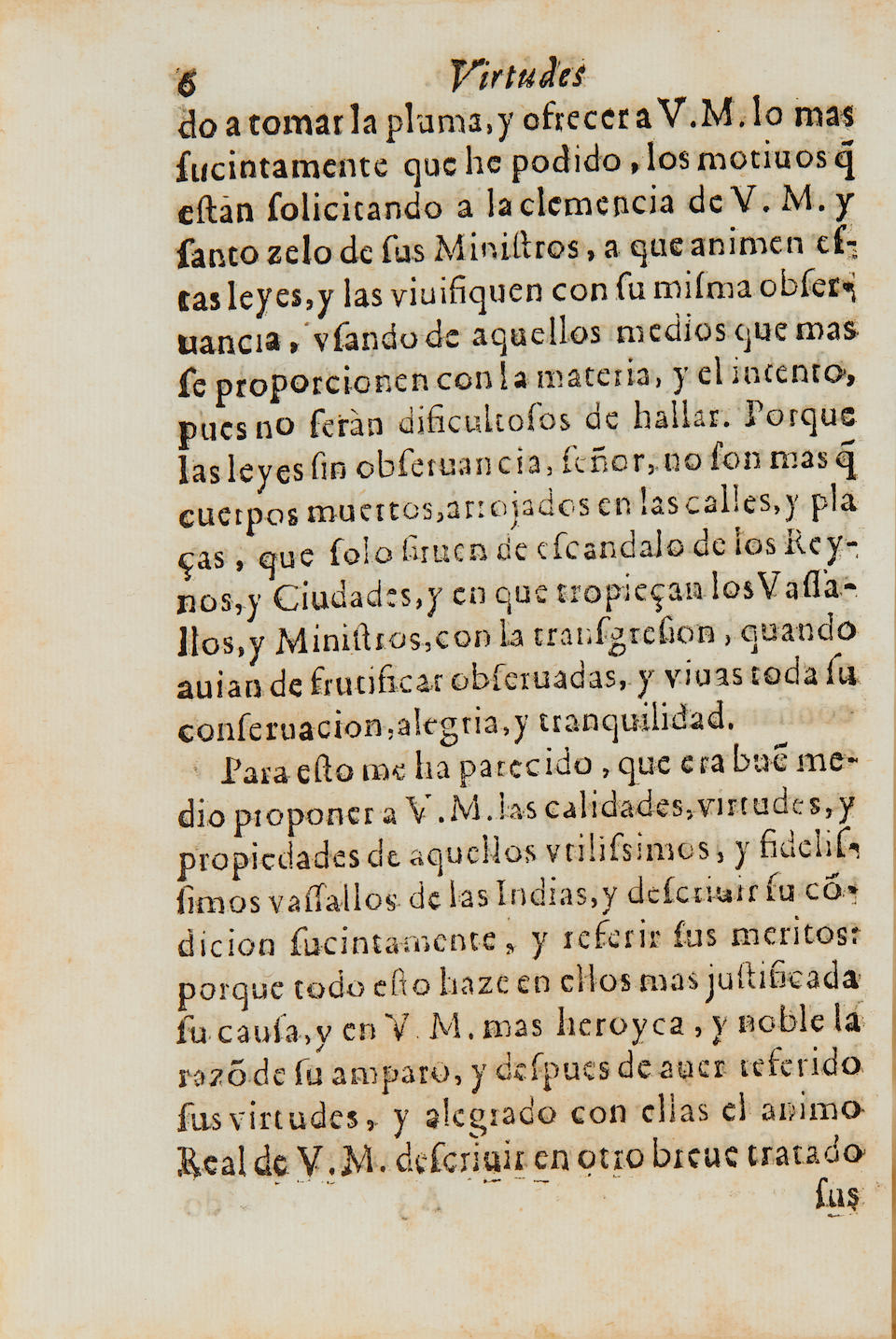 PALAFOX Y MENDOXA, JUAN DE.  1600-1659.  [Virtudes del Indio....] N.p. (but Madrid?): 1650/51?]