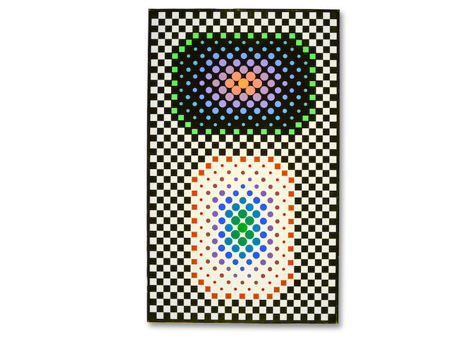 Victor Vasarely (Hungarian/French, 1906-1997) Polans, 1979
