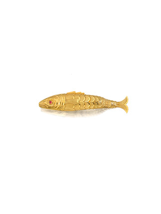 A rare gold and gem-set lighter, Jean Schlumberger, image 2