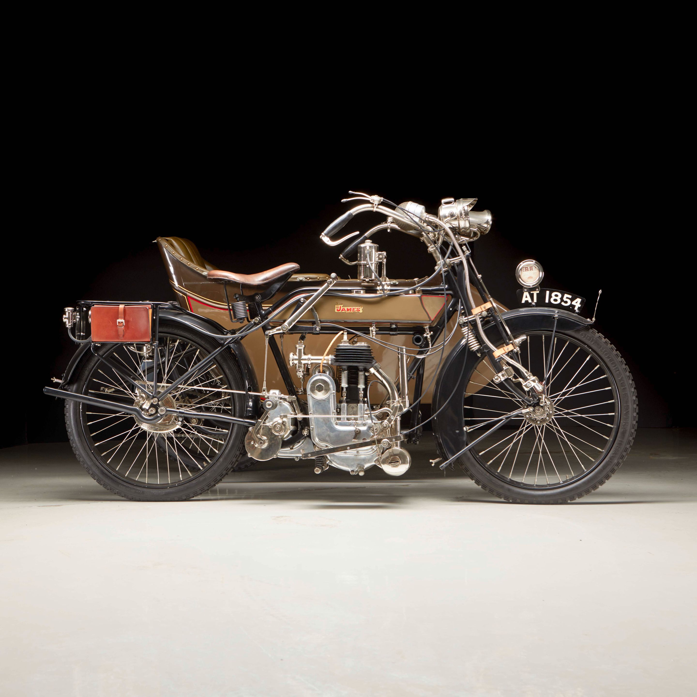 Bonhams Cars : 1913 James 4 1/4hp Combination Engine no. J2190