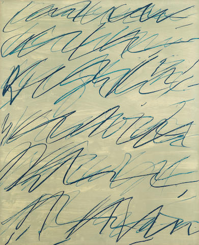 Cy Twombly (1928-2011); Roman Notes I, from Roman Notes;