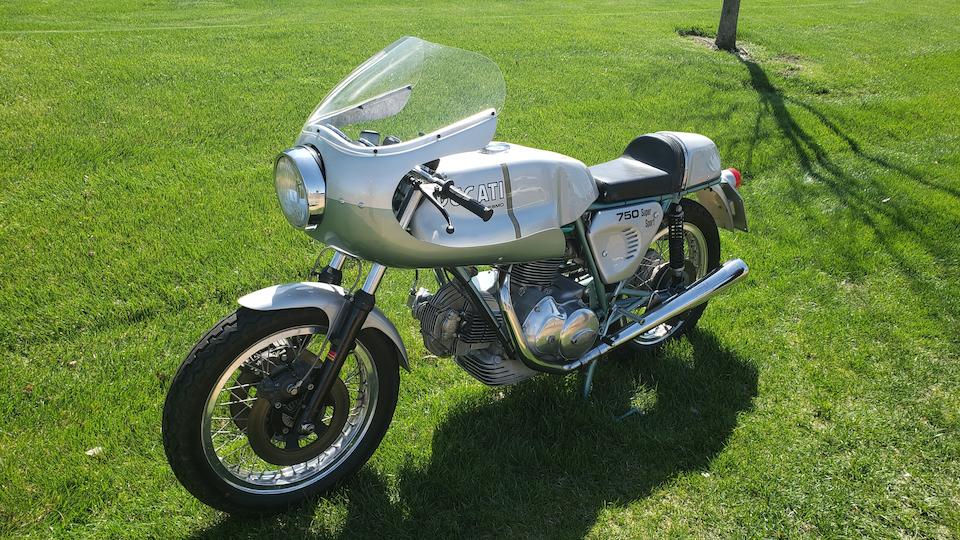 1974 Ducati 750SS Frame no. DM750SS*76387*  Engine no. 075067 DM750.1
