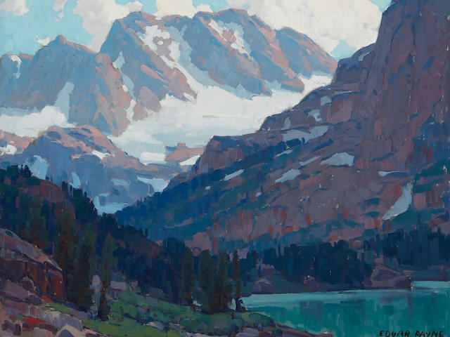 Edgar Payne (1883-1947) Mountain Vista 40 x 50in