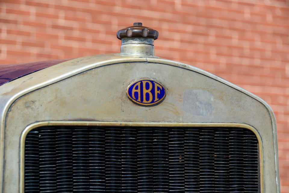 <b>1923 A.B.F. Boattail Prototype</b><br />Engine no. ABF111