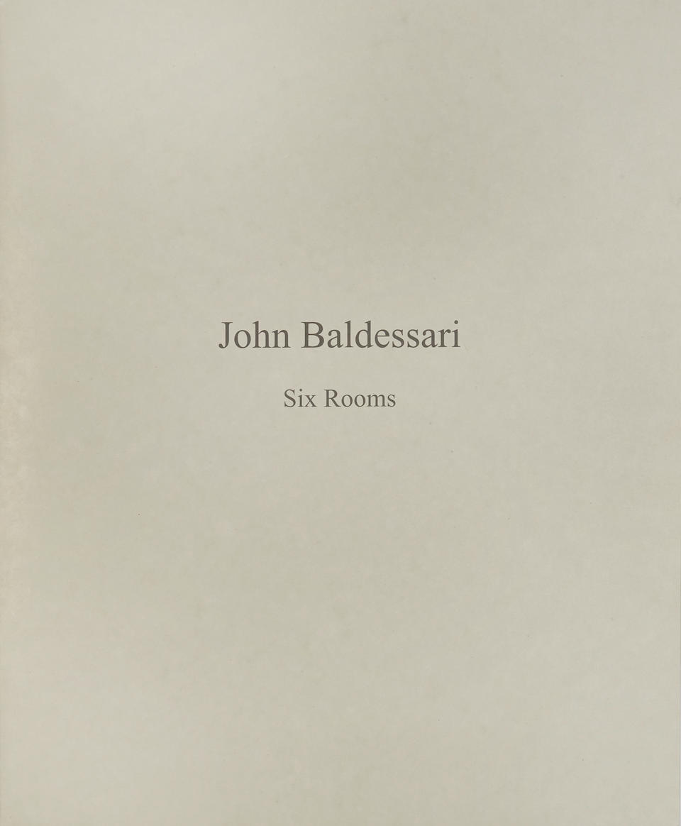 John Baldessari (born 1931); Six Rooms;