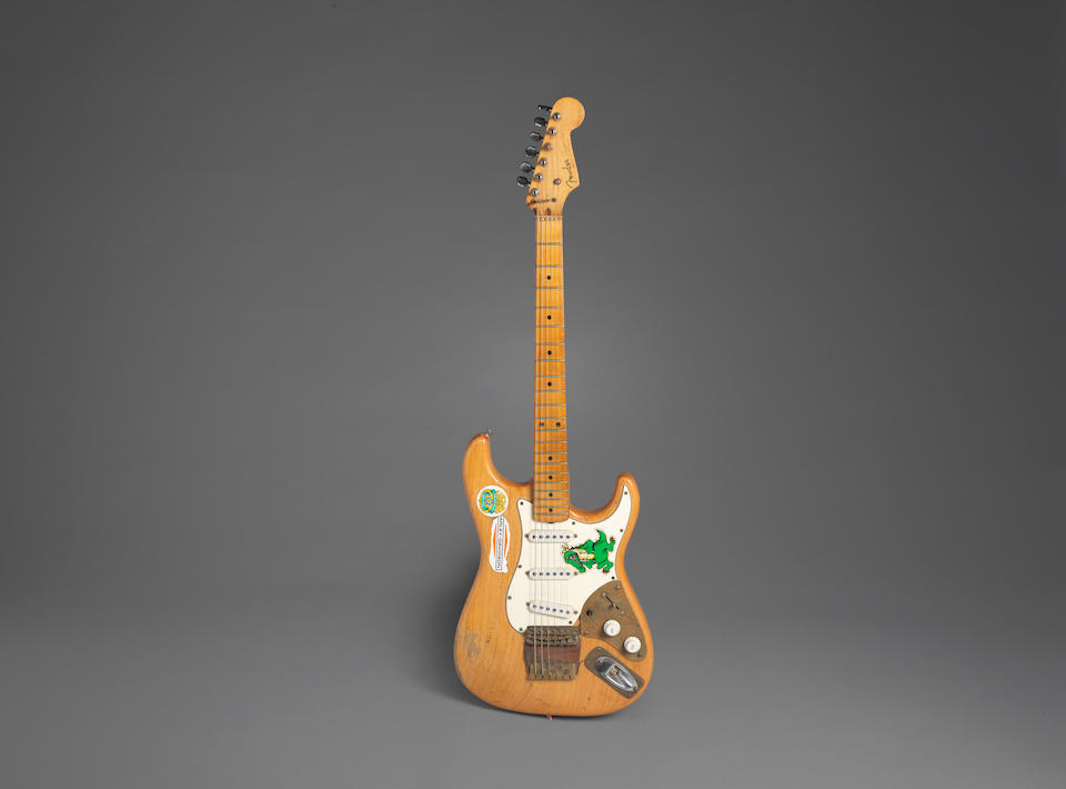 ALLIGATOR! A FENDER STRATOCASTER OWNED AND PLAYED BY JERRY GARCIA OF THE GRATEFUL DEAD